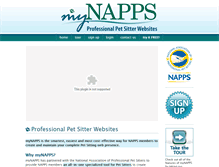 Tablet Screenshot of mynapps.com